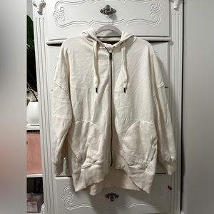 Oversized American eagle zip up hoodie